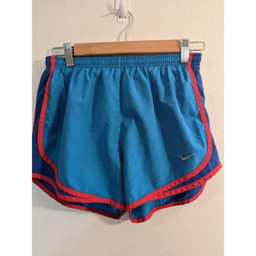 Nike Dri-Fit Athletic Shorts Women's Small Blue